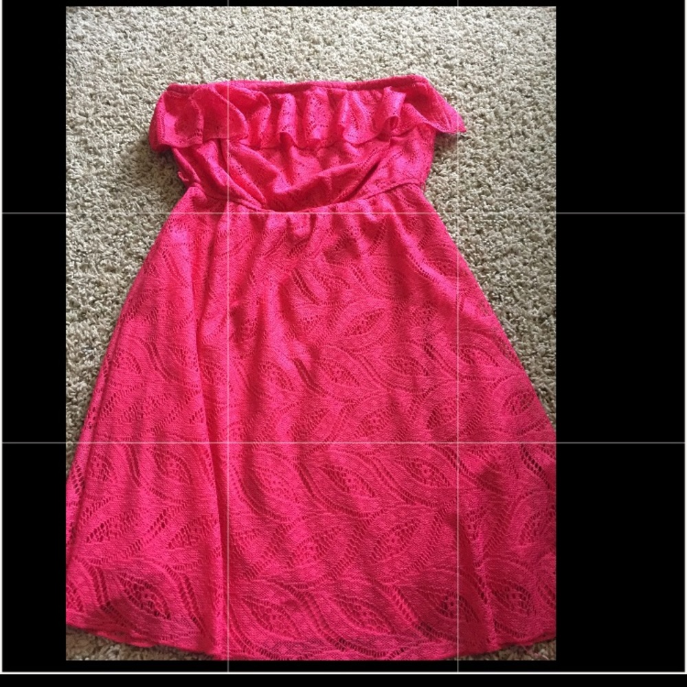 Pink Maurice’s dress